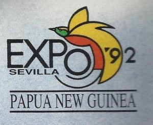 Logotipo Pabellón de Papúa Nueva Guinea.