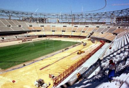 23 09 1996 Se Inicia Las Obras Del Estadio De La Isla De La Cartuja