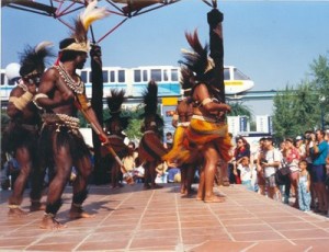 Danzas tradicionales de Papúa Nueva Guinea.